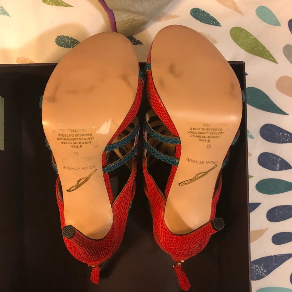 Brian Atwood strap sandal heels - Picture 7 of 7
